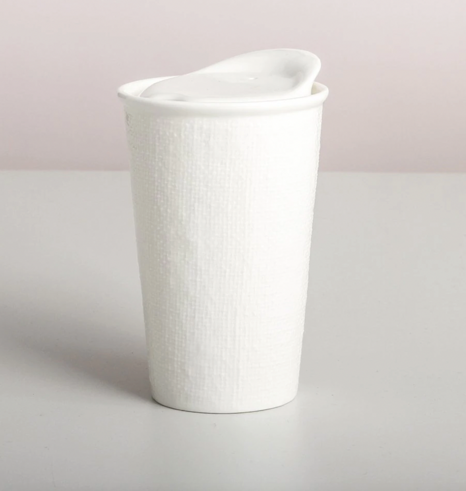 Indigo Love Ceramic Keep Cup (Tall)